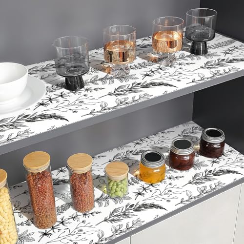 Quttisay Shelf Liner Non Adhesive Kitchen Drawer Liner 23.6in x 10ft - Image 3
