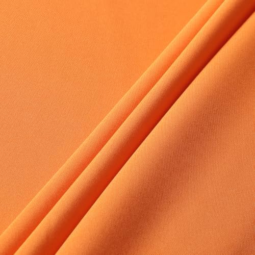 sancua Round Tablecloth 70 Inch Fits 20-58 Inch Tables, Orange - Image 5