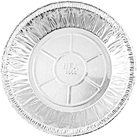Pactogo 6" Aluminum Foil Mini Pie Pans - Disposable Small Baking Tin Plates with Clear Hinged Containers (Pack of 200 Sets) - Image 6
