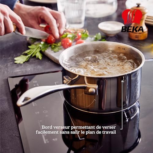 Beka Chef 3-piece Stainless Steel Saucepan Set (16-18 - 20 cm) - Image 6