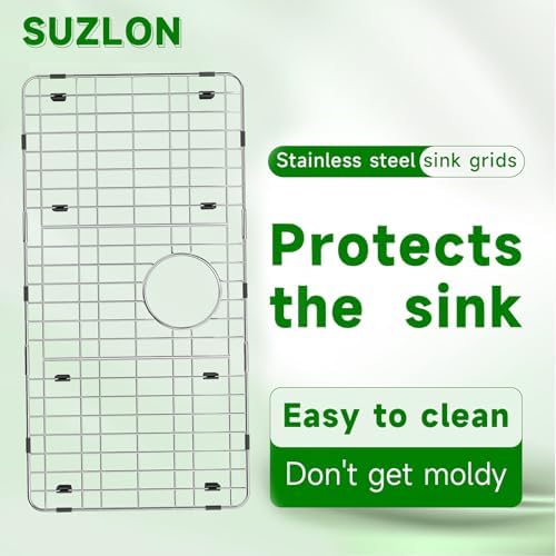 28-7/8" x 14-3/8" Sink Protectors for Kitchen Sink, Rear Drain - Image 3