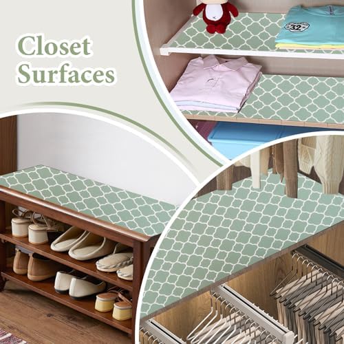 Shelf Liners for Kitchen Cabinets Non Adhesive Drawer Liner 23.6in x 20FT - Image 4