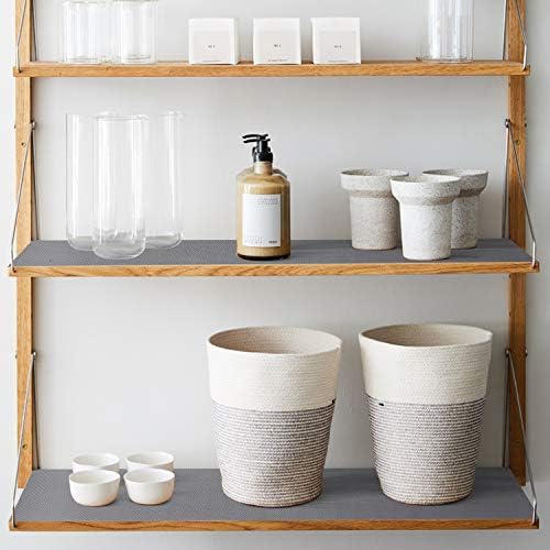 Kitchen Shelf Liner Drawer Liners, Non-Adhesive EVA Cabinet Liners, Gray - Image 6