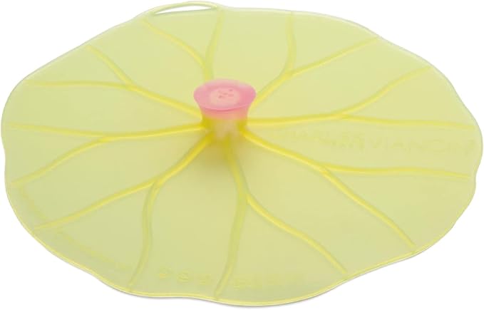 Charles Viancin - Lilypad Lid Gift-Box - Set of 4 Silicone Lids for Food Storage and Cooking - 11''/28cm + 9''/23cm + 6''/15cm + 4''/10cm - Airtight Seal on Any Smooth Rim Surface - Image 2