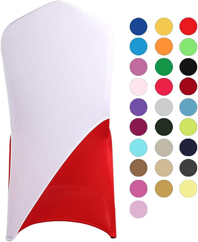 Chair Cap Covers Sashes Bands/Hood/Hat Elegant for Event Party Decor White - Image 2