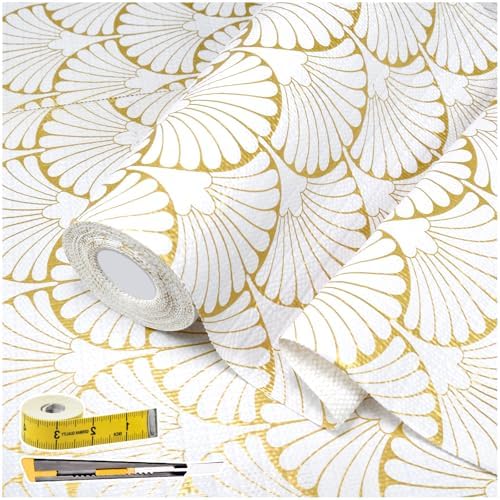 Shelf Liners for Kitchen Cabinets 12in x 20FT, Non Adhesive Cabinet Liner by Kimhan
