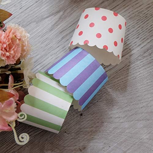 Large Paper Cake Baking Cup Cupcake Muffin Cases diameter 6cm,Set of 100 - Image 3