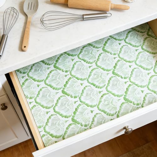 Shelf Liners for Kitchen Cabinets 12in x 10FT, Non Adhesive Cabinet Liner - Image 2