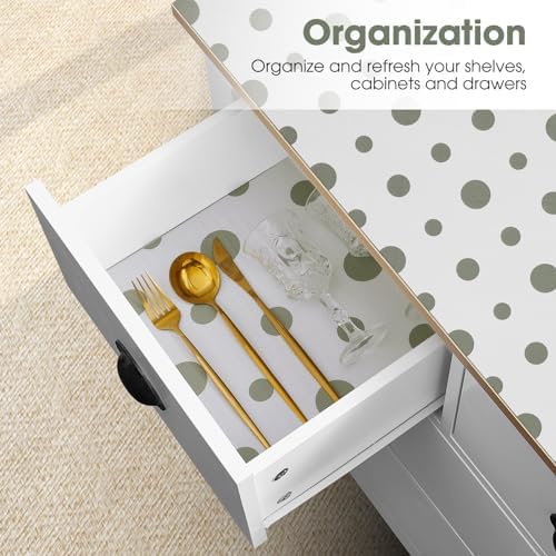 Beautysaid Shelf and Drawer Liner for Kitchen Cabinet Non Adhesive Non Slip - Image 6