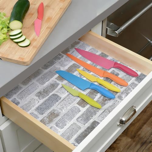Quttisay Shelf Liner for Cabinets Non Adhesive Drawer Liner 15.7in x 10ft - Image 5