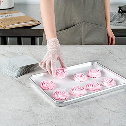 Restaurantware Parchment Paper 1000 Pack of 9 x 13 Inches Silicone-Coated Pre-Cut Baking Sheets Non-Stick White Ideal for Oven-Safe Applications - Image 5