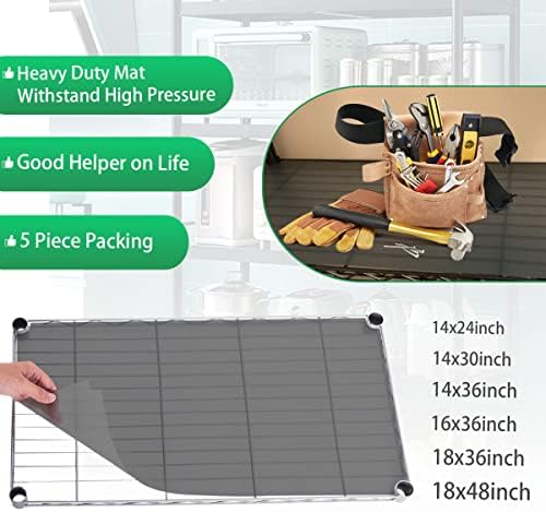 Slendor Wire Shelf Liner, 16" x 36" Plastic Shelf Liners for Wire Shelving - Image 3