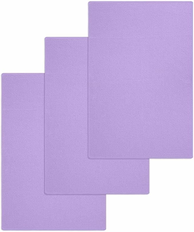 Purple Dish Towels Set, Waffle Weave Kitchen Towels Microfiber Towels Cleaning, Modern Solid Pure Colored Country Frenc Romantic Art Soft Absorbent Dish Drying Towels Hand Towels 3 Pack 15.7x23.6 Inch by Unknown