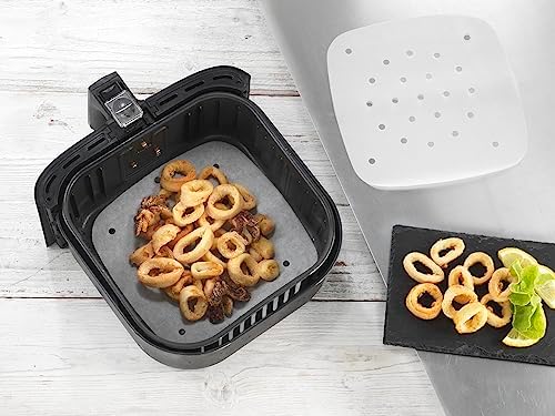 BenFritto Square Perforated Sheets for Air Fryer, 30 Pieces in Baking Paper, Pack of 4 - Image 6
