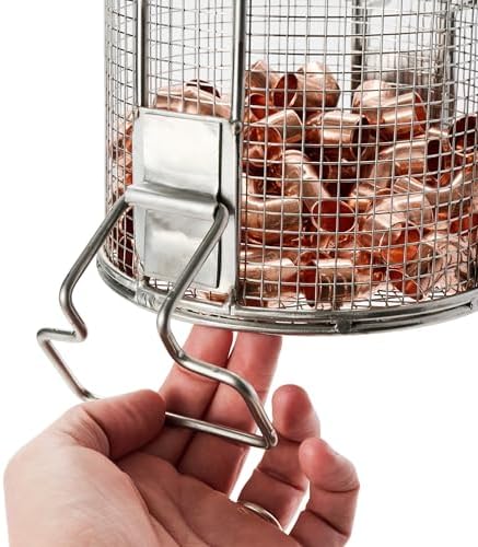 Dip N’ Drain – Stainless Steel Part Cleaning Strainer Basket for 2-Gallon Buckets (Bucket Included) | 1/4″ Mesh, Swing Handle, Perfect for Mechanics, Auto Parts, Garage, Shop & Home Workshop Cleaning - Image 4