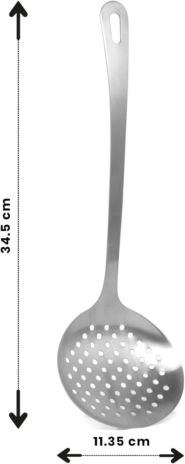 Set of 6 high Resistance Stainless Steel Kitchen Utensils - 18% Chrome - Image 3