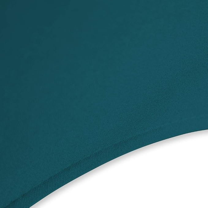 Linenlanding Set of 1/10/50Pcs Hotel Fitted Folding Dining Spandex Stretch Chair Covers - Wedding Reception Banquet Party Restaurant, 17 Colors! (50, Hunter Green) - Image 4