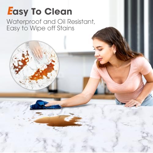 Beautysaid Shelf and Drawer Liner for Kitchen Cabinet Non Adhesive Non Slip - Image 3