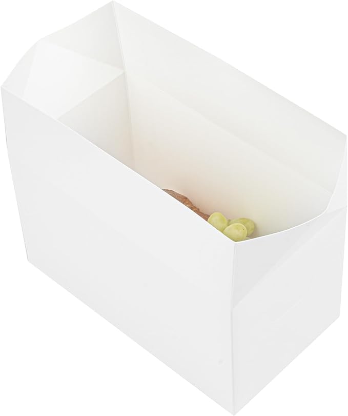 Restaurantware Chicken Box 400 Count 80 Oz Durable Takeout Lunch Box Spill-Resistant Freezer-Safe Paper To-Go Container Greaseproof White - Image 8