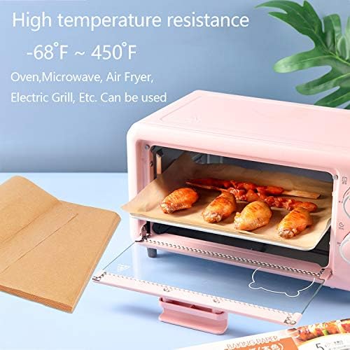 QYH 100 Pcs Parchment Paper Sheets for Baking, 8x12 Inches | Unbleached, Precut Parchment Paper for Baking Cookies, Frying, Air Fryer, Cooking, Grilling Rack, Oven - Image 6