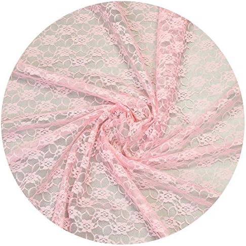 VDS Pack of 12 Floral Lace Table Runners Centerpiece Cloth Linen for Wedding Bithday Graduation Engagement Ceremony Events Party Banquets Table Decoration (12x108 inch) (Blush Pink) - Image 4