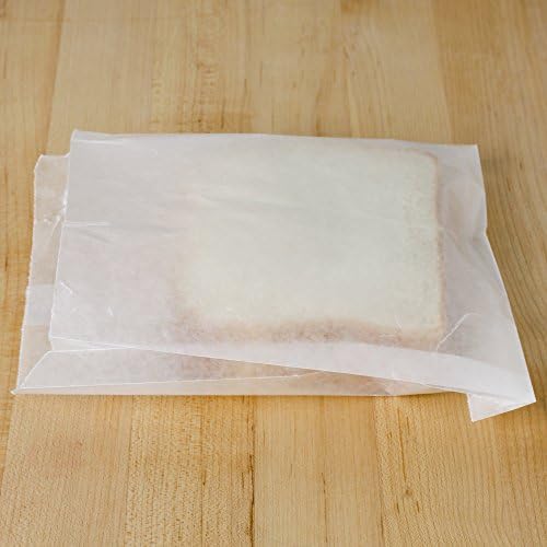 Flat Glassine Wax Paper Sandwich Bags, 6 x 7 x 3/4 Inch – Grease-Resistant Semi-Translucent Waxed Bags for Cookies, Treats, Baked Goods, and Crafts – Eco-Friendly & Recyclable (200) - Image 2