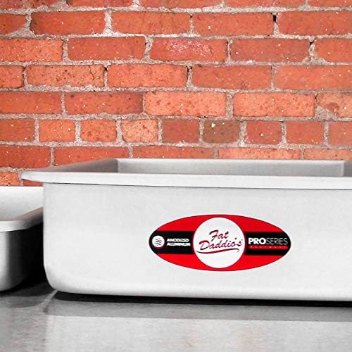 Fat Daddio's POB-12184 Anodized Aluminum Sheet Cake Pan, 12 x 18 x 4 Inch - Image 2