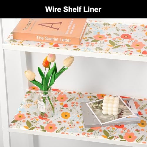 Cooyes Shelf Liner – Premium Non-Adhesive Cabinet & Drawer Liner for Kitchen – Waterproof Shelf Paper with Modern Pattern – Durable EVA Cabinet Mat – Easy to Cut (17.5" W x 120" L) - Image 5