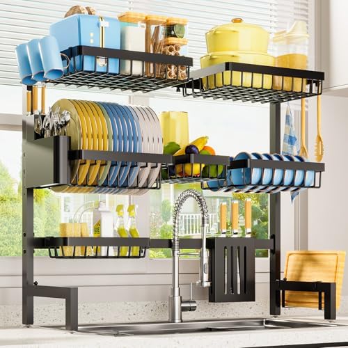 Sakugi Dish Drying Rack Over The Sink, Dish Drainer for Kitchen Counter by Sakugi