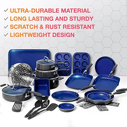 Mueller Sapphire UltraClad Kitchen Induction Pots and Pans Set - Image 3