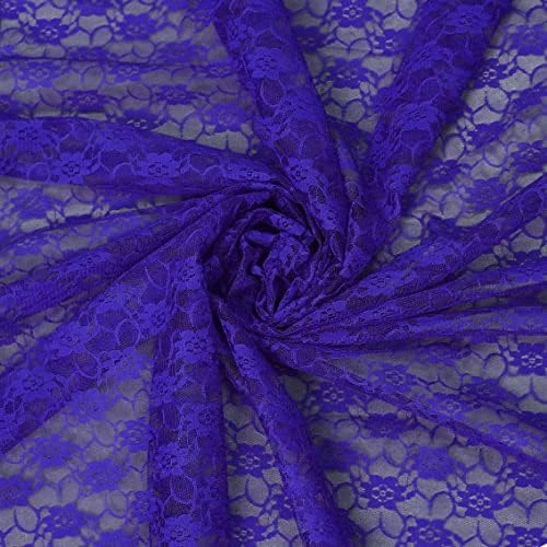 MDS Pack of 10 Wedding 12 x 108 inches Lace Table Runner for Wedding, Decorations for Birthday Parties, Banquets, Graduations, Engagements, and Runners fit Rectangle, Round Table- Royal Blue - Image 6