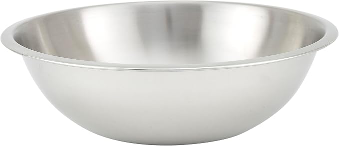 Winco 8 qt Stainless Steel Mixing Bowl by Fonteme