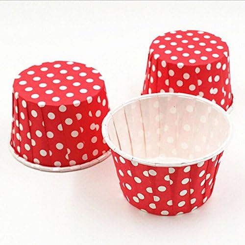 500-Pack Random Colorful Baking Cup, Dots/Stripes, Standard - Image 5