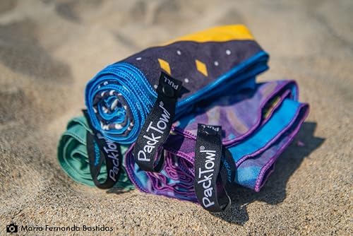PackTowl Personal Ultralight Microfiber Camping and Travel Towel, Orca Print, Body - Image 6