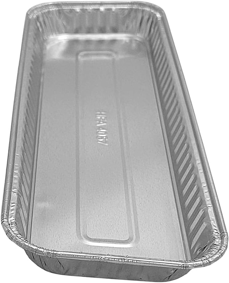 PACTOGO 11" x 4" x 1" Disposable Aluminum Foil Oblong Danish Cake Pans with Clear Hinged Lid Containers - Ideal Baking Tins for Sweets, Coffee Cakes, Danishes, Cookies, Brownies (Pack of 25) - Image 6