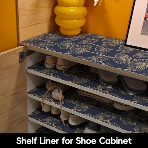 Quttisay Lotus Drawer Liner for Dresser,Kitchen Shelf Liner 12in x 10ft - Image 5
