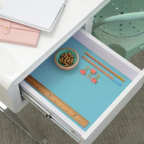 Con-Tact Brand Creative Covering, Self-Adhesive Shelf Liner, Multi-Purpose Vinyl Roll, Easy to Use and Apply, 18'' x 50', Teal - Image 3