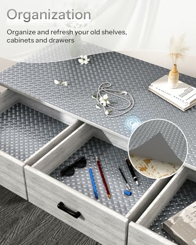 GTJ Shelf and Drawer Liner for Kitchen Cabinet Non-Adhesive Non Slip - Image 5