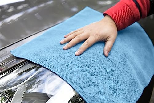 Avalon Towels Microfiber Cleaning Cloths (Value Pack of 48) - Size 16 x 16 Inches, Highly Absorbent Cleaning Rags, Lint Free, Reusable and Washable, Microfiber Towels for Cars - Image 5