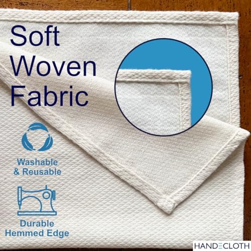 Reusable Paper Towels/G.O.T.S. Certified Organic Cotton/Made in USA/Microfiber Alternative/Machine Washable/Absorbent/Durable/Quality Hemmed Edges/Sustainable Kitchen (12 Pack) - Image 2