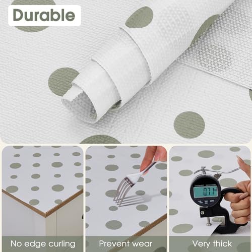 Beautysaid Shelf and Drawer Liner for Kitchen Cabinet Non Adhesive Non Slip - Image 5