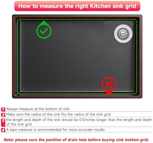 Stainless Steel Sink Rack for Bottom of Sink, 29.13" x 14.69'' - Image 4