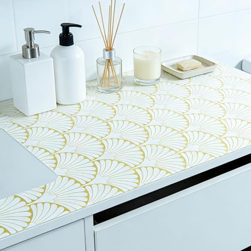Shelf Liners for Kitchen Cabinets 12in x 20FT, Non Adhesive Cabinet Liner - Image 6