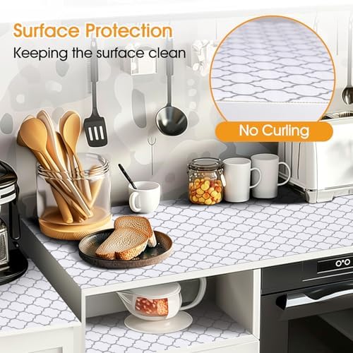 Shelf and Drawer Liner for Kitchen Cabinet Non-Adhesive Non Slip - Image 3