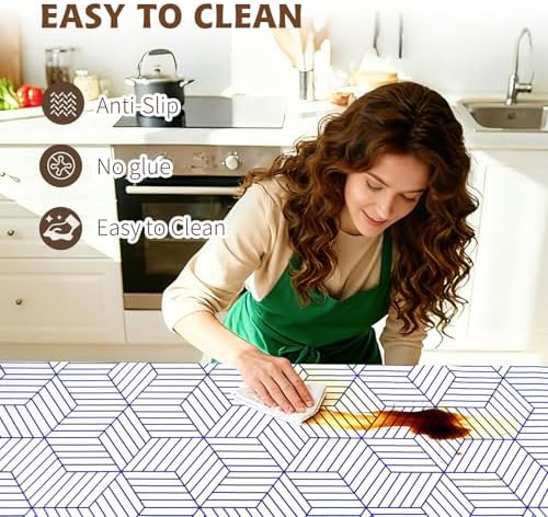 Shelf Liners for Kitchen Cabinets 12in x 30FT, Non Adhesive Cabinet Liner - Image 4