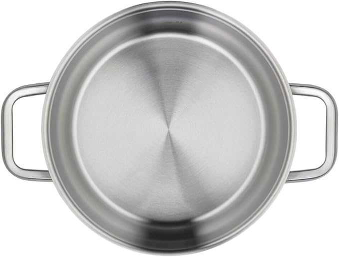 WMF Iconic Induction 2-Piece Saucepan Set with Metal Lid, Polished Cromargan Stainless Steel, Induction Pots Set, Uncoated - Image 10