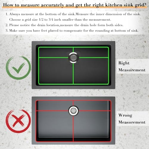 Stainless Steel Sink Protector for Kitchen Sink, 23'' x 13'' - Image 3