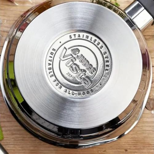 Judge Vista Stainless Steel Extra Large Saucepan with Helper Handle 22cm, 4L, Shatterproof Vented Glass Lid, Induction Ready, Oven Safe - Image 7