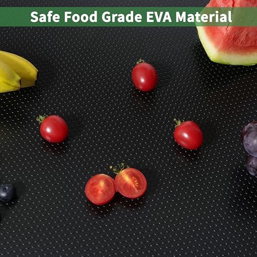 Shelf Liners 19 inch x 20 ft Shelf Liners for Kitchen cabinets nonstick Shelf Lining Drawer Mats EVA Protector for Cupboard (Black,19 inch x 20 ft) - Image 6