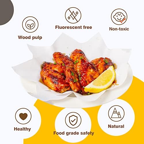 Katbite 500 Pcs Parchment Paper Baking Sheets, 16x24 Inch, Heavy Duty | Precut Non-Stick baking paper, ideal for grilling and wrapping food - Image 3